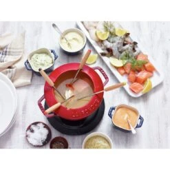 Staub Fondue Set 16 Cm, Kirsch-Rot -Staub 000010810