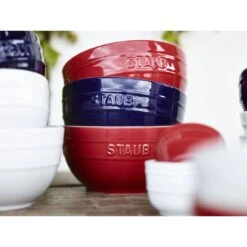 Staub Schüssel 14 Cm, Keramik, Kirsch-Rot 9 Staub Schüssel 14 Cm, Keramik, Kirsch-Rot -Staub 000017132