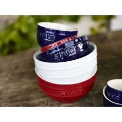 Staub Schüssel 14 Cm, Keramik, Reinweiß 9 Staub Schüssel 14 Cm, Keramik, Reinweiß -Staub 000017133