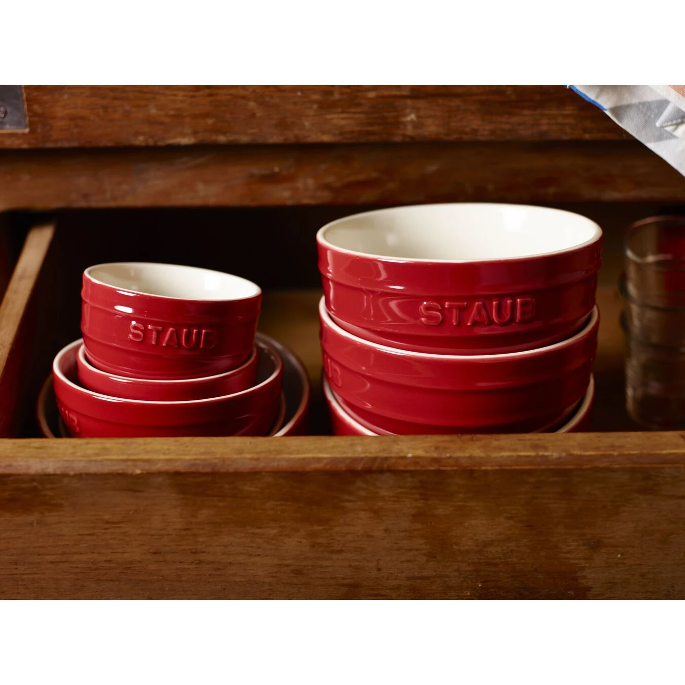 Staub Schüssel 14 Cm, Keramik, Kirsch-Rot 7 Staub Schüssel 14 Cm, Keramik, Kirsch-Rot – Bild 5