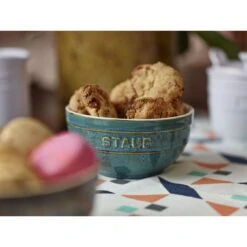 Staub Schüssel 12 Cm, Keramik, Antik-Türkis -Staub 000017350