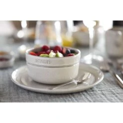 Staub Schüssel 10 Cm, Keramik, Weisser Trüffel 11 Staub Schüssel 10 Cm, Keramik, Weisser Trüffel -Staub 000019554