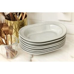 Staub Teller 25 Cm, Keramik, Weisser Trüffel -Staub 000019690