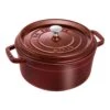 Staub Cocotte 24 Cm, Rund, Grenadine-Rot, Gusseisen -Staub 1003975 3