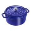 Staub Cocotte 24 Cm, Rund, Dunkelblau, Gusseisen 1 Staub Cocotte 24 Cm, Rund, Dunkelblau, Gusseisen -Staub 1004297 3