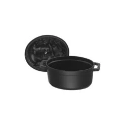 Staub Cocotte 17 Cm, Oval, Schwarz, Gusseisen 13 Staub Cocotte 17 Cm, Oval, Schwarz, Gusseisen -Staub 40500 171 0 6