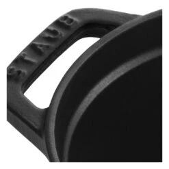 Staub Cocotte 17 Cm, Oval, Schwarz, Gusseisen 11 Staub Cocotte 17 Cm, Oval, Schwarz, Gusseisen -Staub 40500 171 0 7