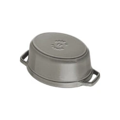 Staub Cocotte 17 Cm, Oval, Graphit-Grau, Gusseisen 12 Staub Cocotte 17 Cm, Oval, Graphit-Grau, Gusseisen -Staub 40500 176 0 5