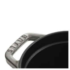 Staub Cocotte 17 Cm, Oval, Graphit-Grau, Gusseisen 11 Staub Cocotte 17 Cm, Oval, Graphit-Grau, Gusseisen -Staub 40500 176 0 7