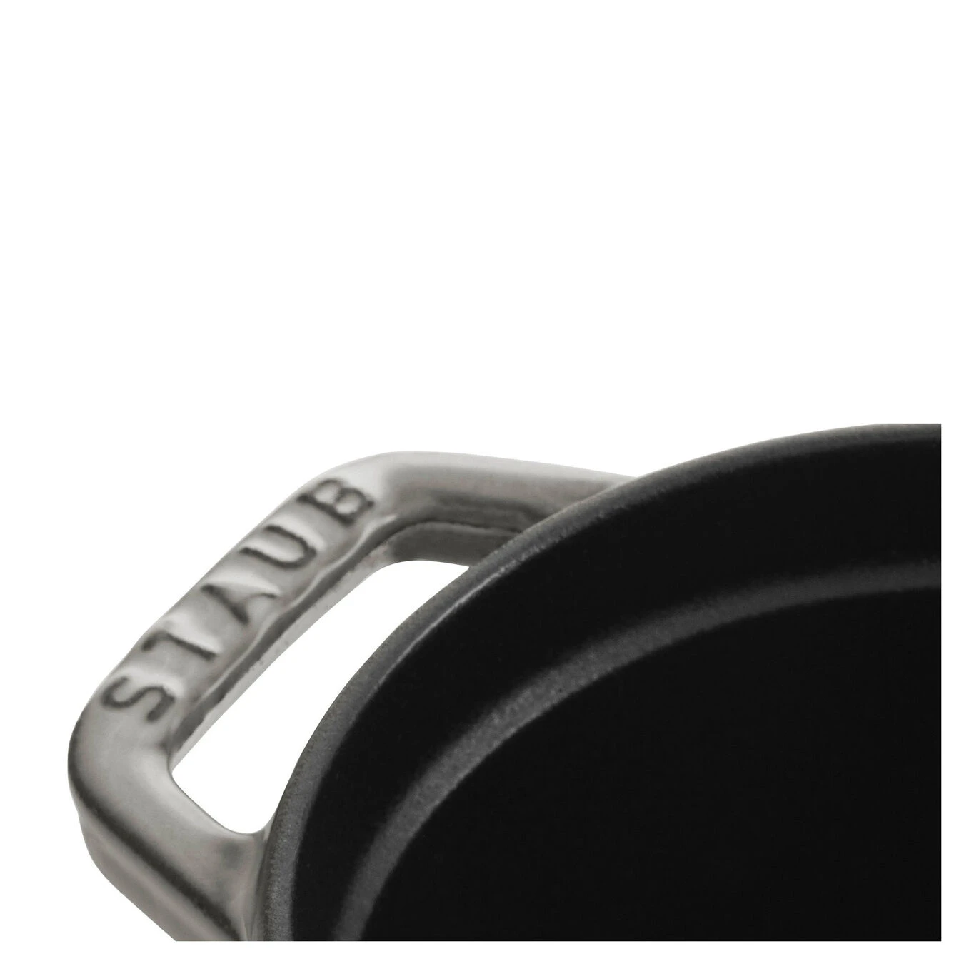 Staub Cocotte 17 Cm, Oval, Graphit-Grau, Gusseisen 6 Staub Cocotte 17 Cm, Oval, Graphit-Grau, Gusseisen – Bild 4