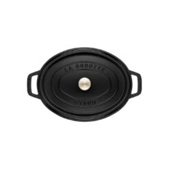 Staub Cocotte 33 Cm, Oval, Schwarz, Gusseisen 11 Staub Cocotte 33 Cm, Oval, Schwarz, Gusseisen -Staub 40500 231 0 3 2