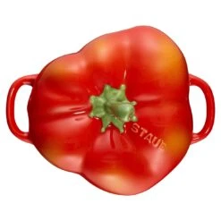 Staub Cocotte 11 Cm, Paprika, Orange-Rot, Keramik -Staub 40500 325 0 2