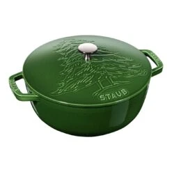 Staub Bräter Baum-Dekor 24 Cm, Gusseisen