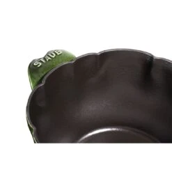 Staub Cocotte 22 Cm, Artischocke, Basilikum-Grün, Gusseisen -Staub 40501 094 0 4