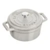 Staub Mini Cocotte 10 Cm, Rund, Weisser Trüffel, Gusseisen -Staub 40501408