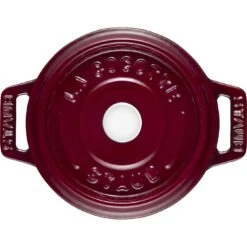 Staub Mini Cocotte 10 Cm, Rund, Bordeaux, Gusseisen -Staub 40502 281 0 3