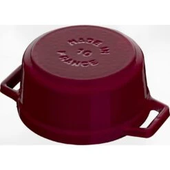 Staub Mini Cocotte 10 Cm, Rund, Bordeaux, Gusseisen -Staub 40502 281 0 4