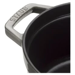 Staub Cocotte 26 Cm, Rund, Graphit-Grau, Gusseisen -Staub 40502 303 2 1