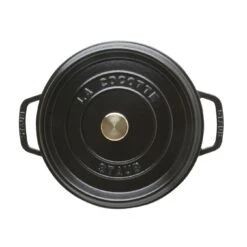 Staub Cocotte Tief 24 Cm, Rund, Schwarz, Gusseisen -Staub 40502285 3