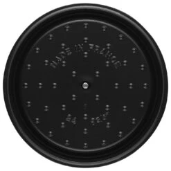 Staub Cocotte 20 Cm, Rund, Bordeaux, Gusseisen -Staub 40502292 6