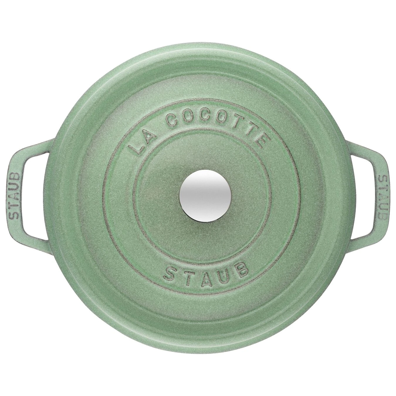 Staub Cocotte 20 Cm, Rund, Salbeigrün, Gusseisen 7 Staub Cocotte 20 Cm, Rund, Salbeigrün, Gusseisen – Bild 5