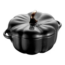 Staub Cocotte 15 Cm, Kürbis, Schwarz, Keramik -Staub 40508 549 0 7