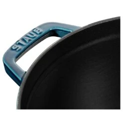 Staub Cocotte 24 Cm, Rund, La-Mer, Gusseisen 13 Staub Cocotte 24 Cm, Rund, La-Mer, Gusseisen -Staub 40508 654 0 3