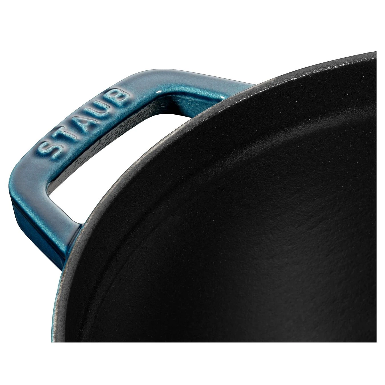 Staub Cocotte 24 Cm, Rund, La-Mer, Gusseisen 8 Staub Cocotte 24 Cm, Rund, La-Mer, Gusseisen – Bild 6