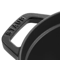 Staub Cocotte 33 Cm, Oval, Schwarz, Gusseisen 12 Staub Cocotte 33 Cm, Oval, Schwarz, Gusseisen -Staub 40509 315 0 6 4