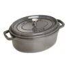 Staub Cocotte 29 Cm, Oval, Graphit-Grau, Gusseisen -Staub 40509 317 0 2