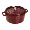 Staub Cocotte 28 Cm, Rund, Grenadine-Rot, Gusseisen -Staub 40509 362 0 1