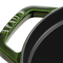 Staub Cocotte 31 Cm, Oval, Basilikum-Grün, Gusseisen -Staub 40509 363 0 3 1