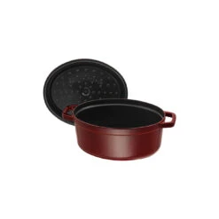 Staub Cocotte 31 Cm, Oval, Grenadine-Rot, Gusseisen -Staub 40509 364 0 5