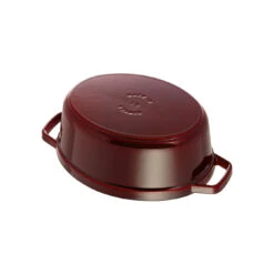 Staub Cocotte 33 Cm, Oval, Grenadine-Rot, Gusseisen -Staub 40509 364 0 6 1