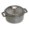 Staub Cocotte 12 Cm, Rund, Graphit-Grau, Gusseisen 1 Staub Cocotte 12 Cm, Rund, Graphit-Grau, Gusseisen -Staub 40509 474 0 1