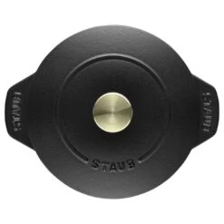 Staub Reis-Cocotte 16 Cm, Rund, Schwarz, Gusseisen -Staub 40509 655 0 2