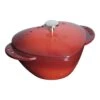 Staub Cocotte 20 Cm, Herz, Kirsch-Rot, Gusseisen -Staub 40509 798 0 1