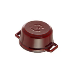 Staub Mini Cocotte 10 Cm, Rund, Grenadine-Rot, Gusseisen -Staub 40509 805 0 4