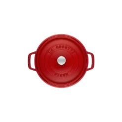 Staub Cocotte 22 Cm, Rund, Kirsch-Rot, Gusseisen 10 Staub Cocotte 22 Cm, Rund, Kirsch-Rot, Gusseisen -Staub 40509 814 0 2 3