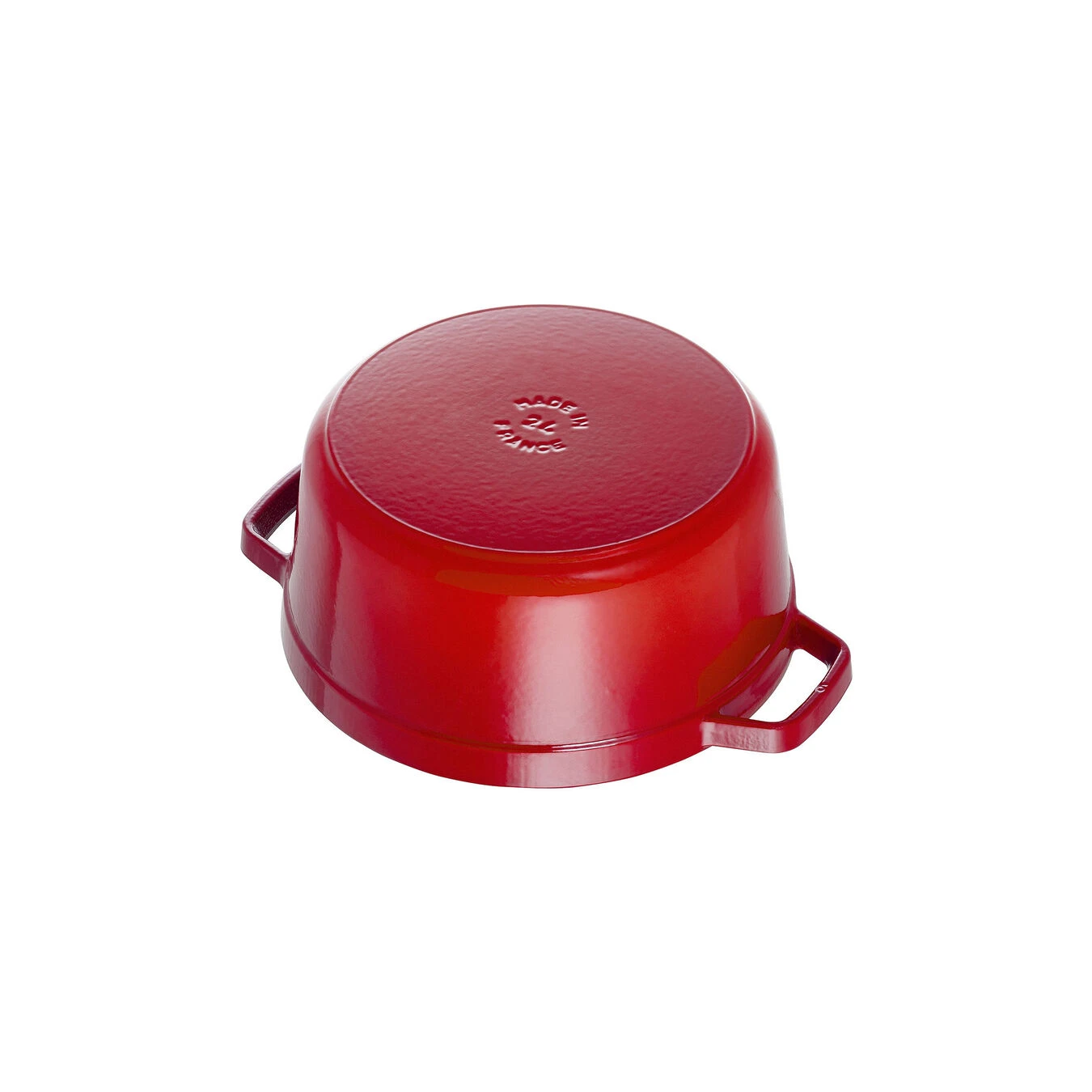 Staub Cocotte 26 Cm, Rund, Kirsch-Rot, Gusseisen 4 Staub Cocotte 26 Cm, Rund, Kirsch-Rot, Gusseisen – Bild 2