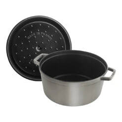 Staub Cocotte 30 Cm, Rund, Graphit-Grau, Gusseisen 12 Staub Cocotte 30 Cm, Rund, Graphit-Grau, Gusseisen -Staub 40509 862 0 000000883