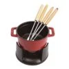 Staub Mini Fondue Set 10 Cm, Kirsch-Rot -Staub 40509 900 0 1