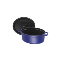 Staub Cocotte 31 Cm, Oval, Dunkelblau, Gusseisen 10 Staub Cocotte 31 Cm, Oval, Dunkelblau, Gusseisen -Staub 40510 288 0 5