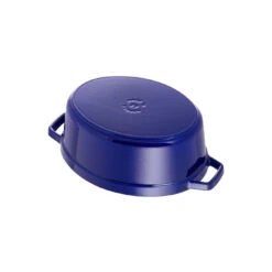 Staub Cocotte 29 Cm, Oval, Dunkelblau, Gusseisen -Staub 40510 288 0 6