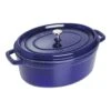 Staub Cocotte 31 Cm, Oval, Dunkelblau, Gusseisen -Staub 40510 289 1