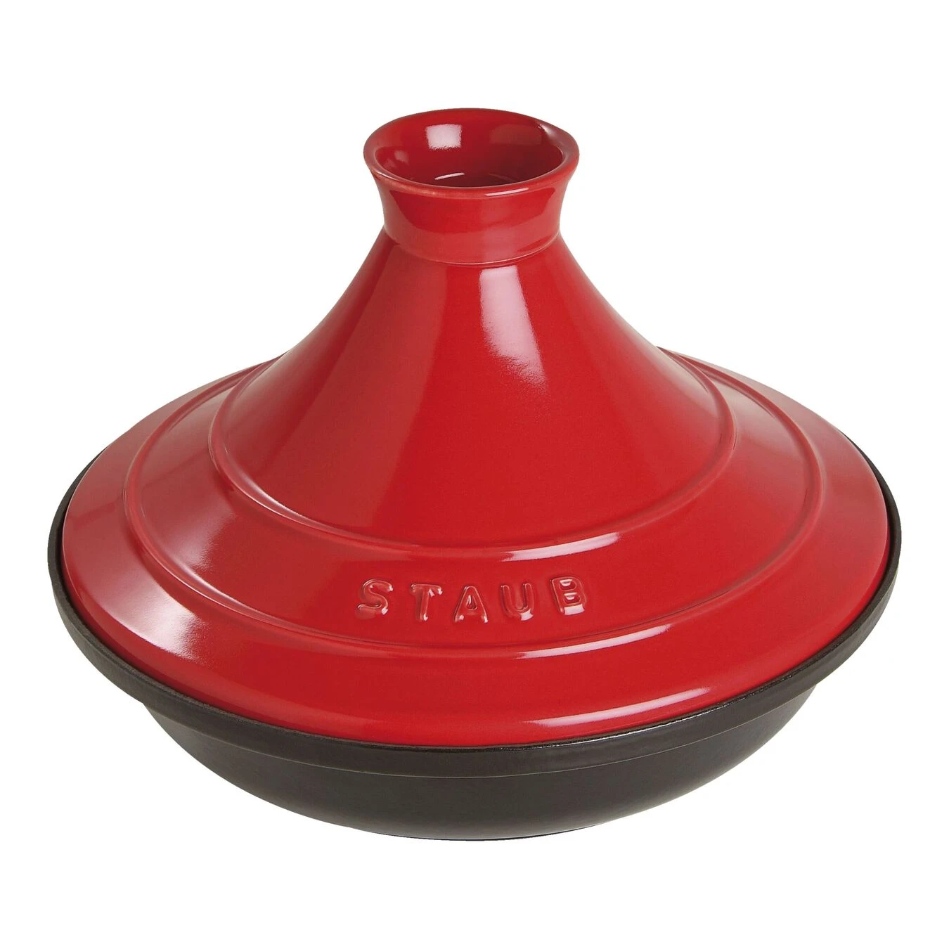Staub Tajine 28 Cm, Gusseisen, Kirsch-Rot 3 Staub Tajine 28 Cm, Gusseisen, Kirsch-Rot