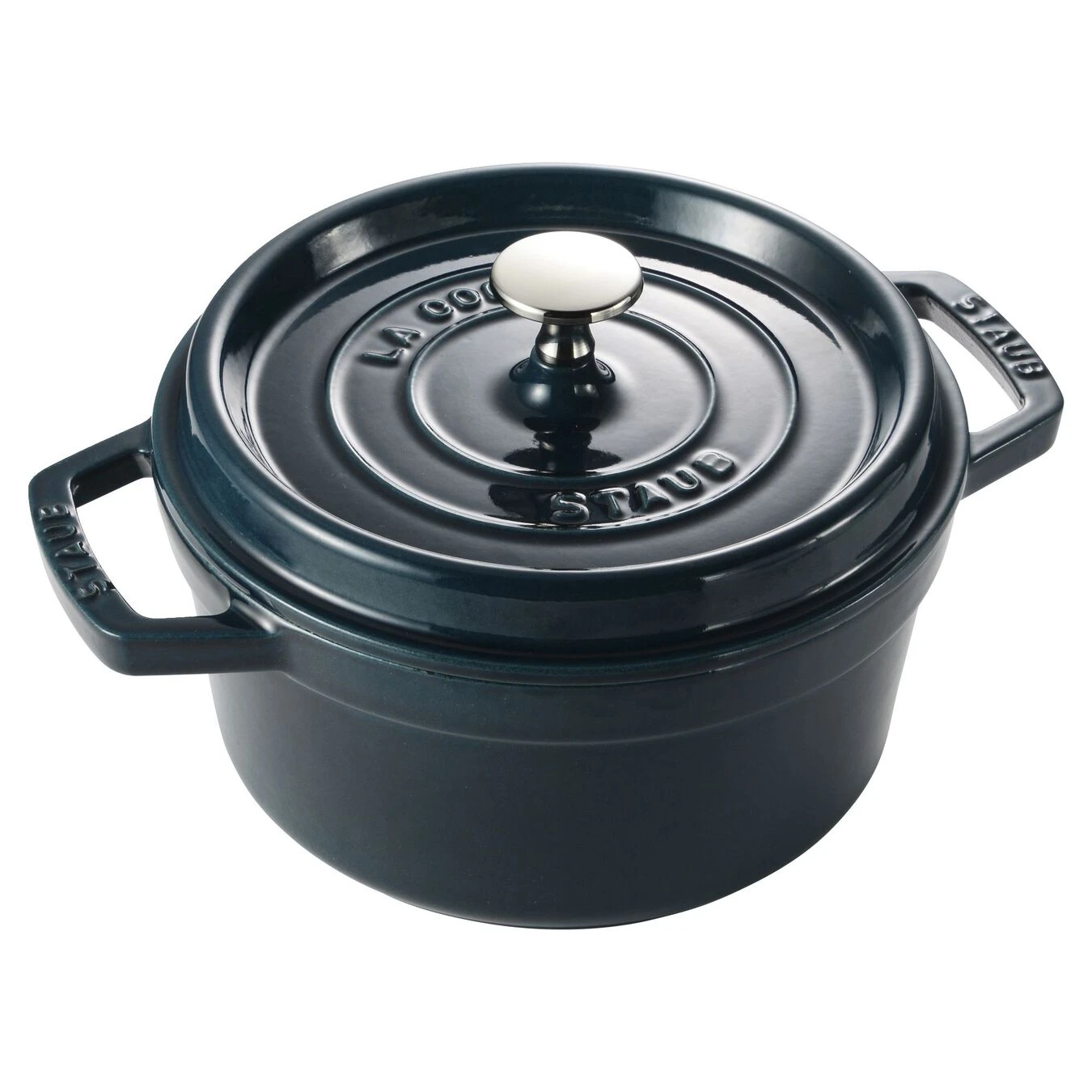 Staub Cocotte 20 Cm, Rund, La-Mer, Gusseisen 5 Staub Cocotte 20 Cm, Rund, La-Mer, Gusseisen – Bild 3