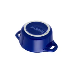 Staub Mini Cocotte 10 Cm, Rund, Dunkelblau, Keramik 12 Staub Mini Cocotte 10 Cm, Rund, Dunkelblau, Keramik -Staub 40510 786 0 5