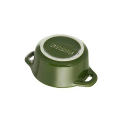 Staub Mini Cocotte 10 Cm, Rund, Basilikum-Grün, Keramik -Staub 40510 787 0 5