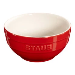 Staub Schüssel 17 Cm, Keramik, Kirsch-Rot